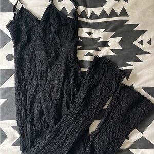 Missguided Black and White Striped Garment